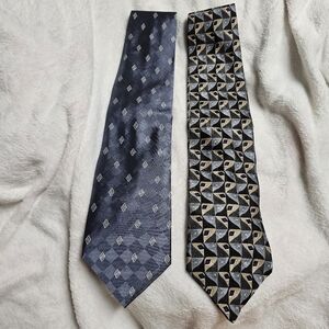 Vintage 100% Silk Vincent House Meeting Street Tie Bundle